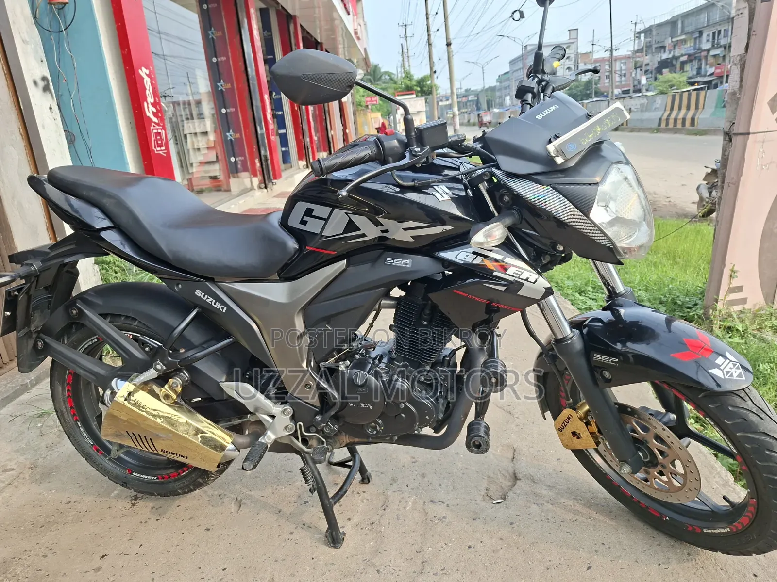 Suzuki Gixxer Monotone 2021 Black