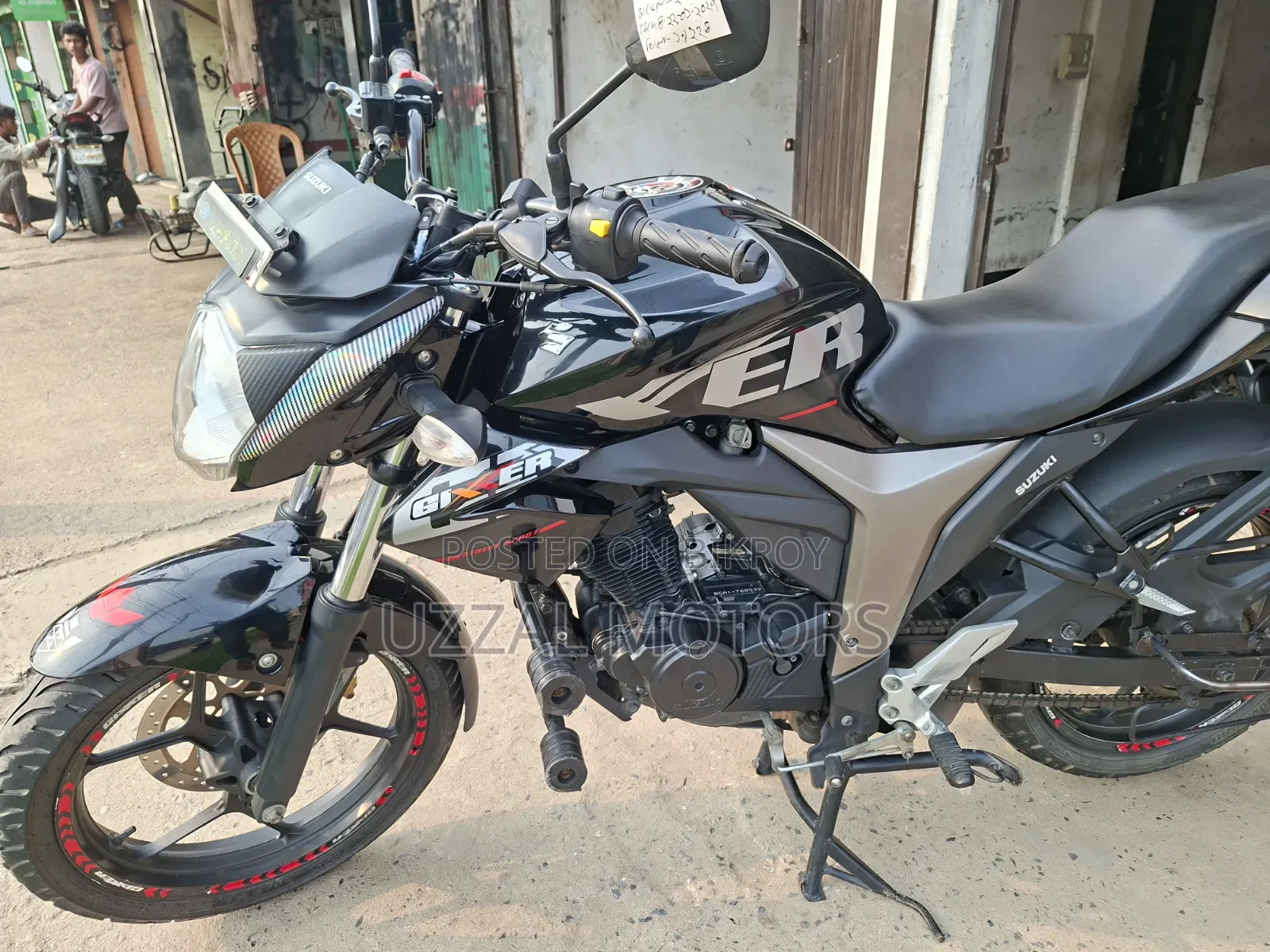 Suzuki Gixxer Monotone 2021 Black