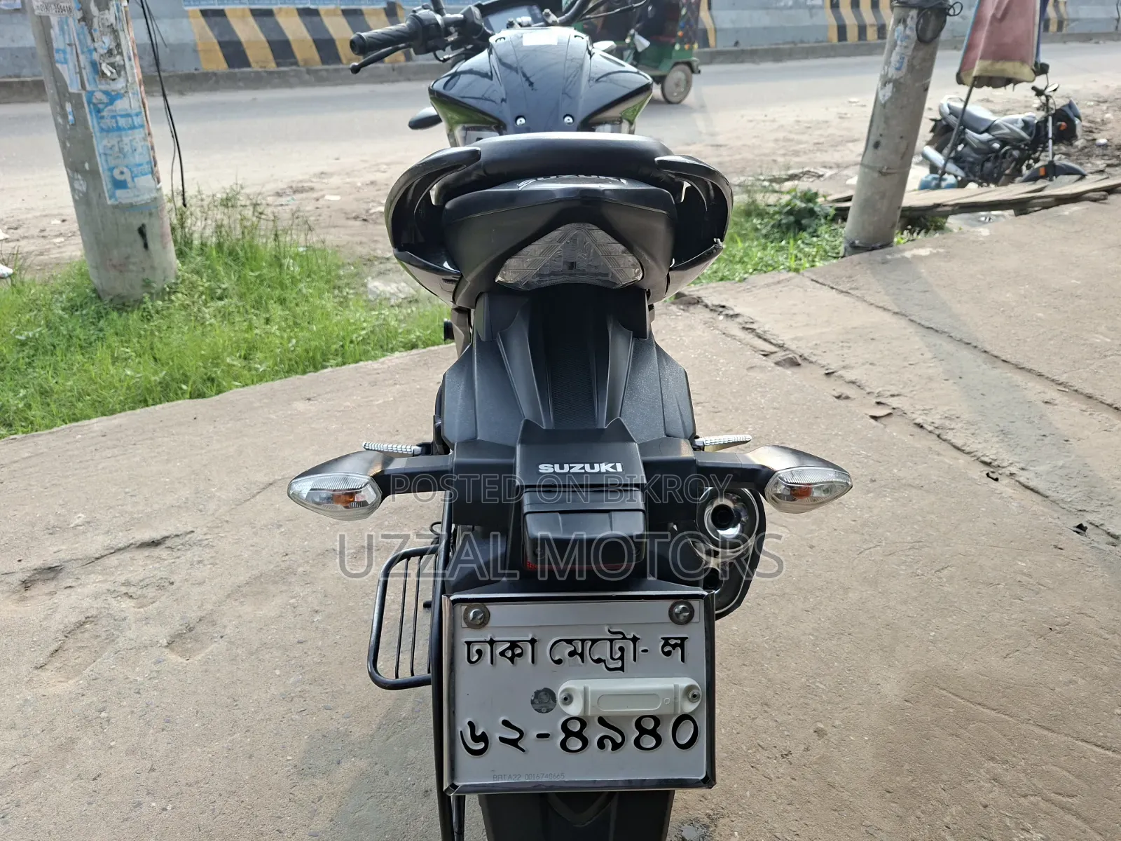 Suzuki Gixxer Monotone 2021 Black