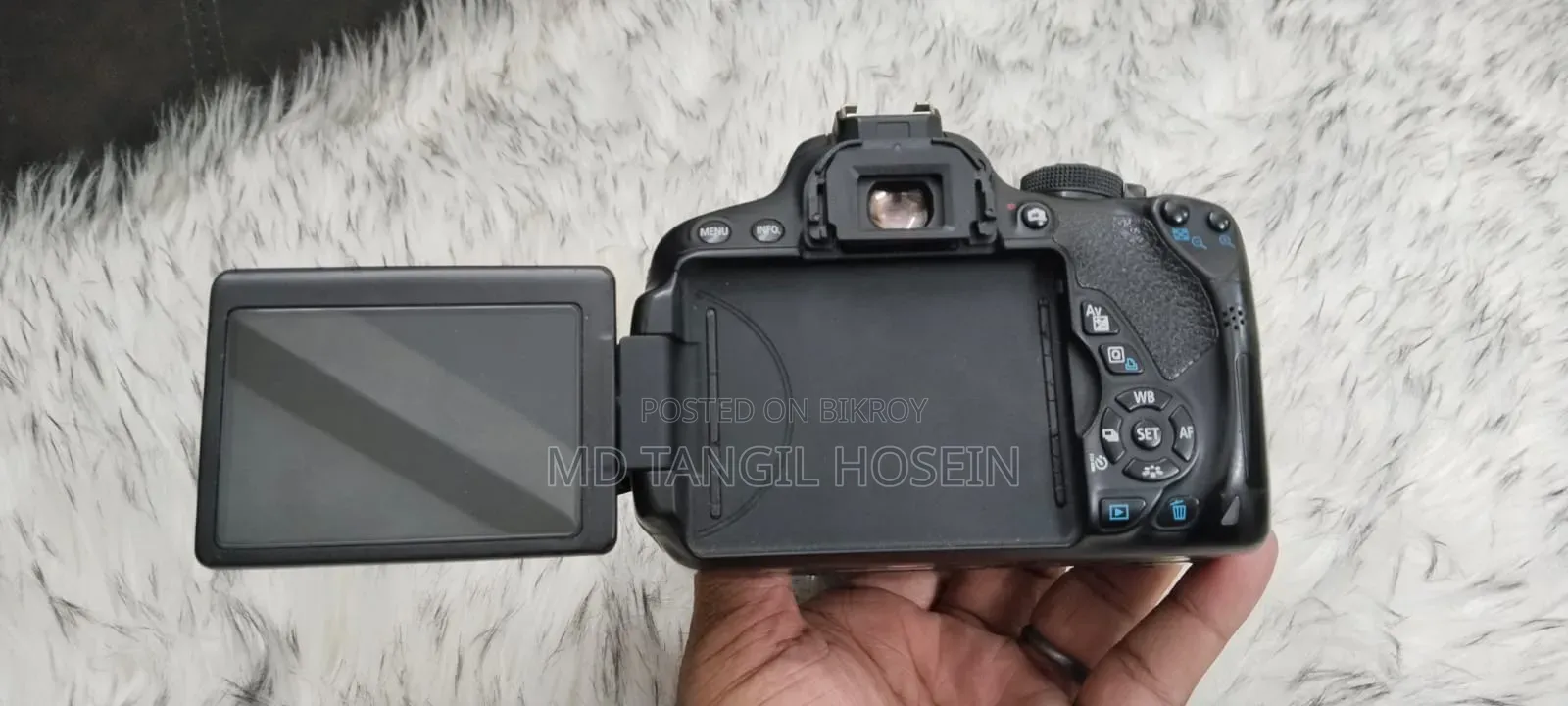 Used camera in fresh condition
