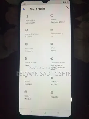 Realme C25Y 64 GB Blue