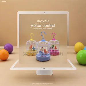 Voice-controlled Or Musical Electronic Bird Cage Toy