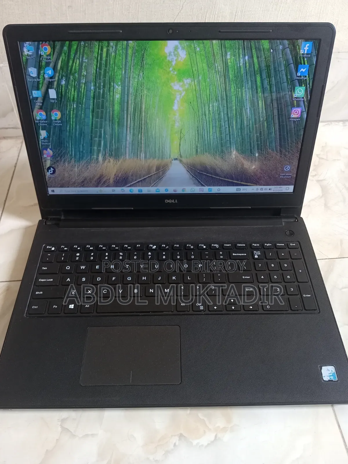 Laptop Dell Inspiron 15 3567 4GB Intel Core i3 SSD 128GB