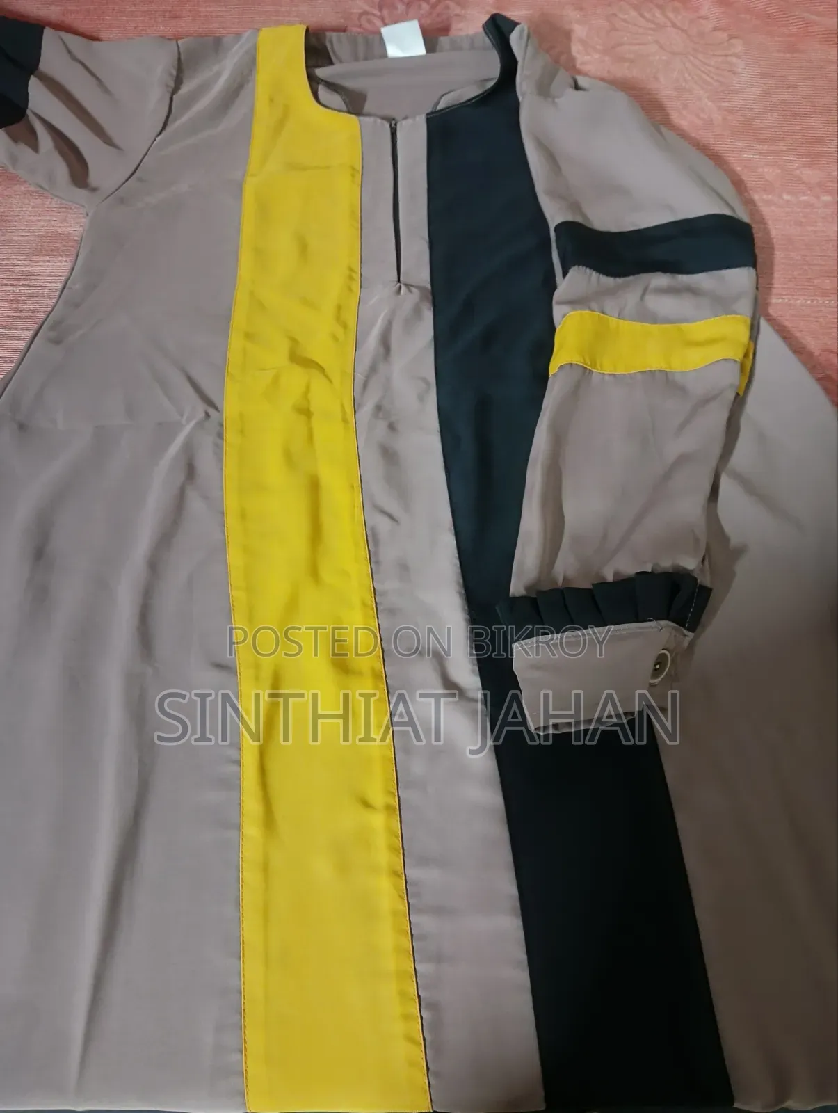 Soft Cherry Fabric Burqa