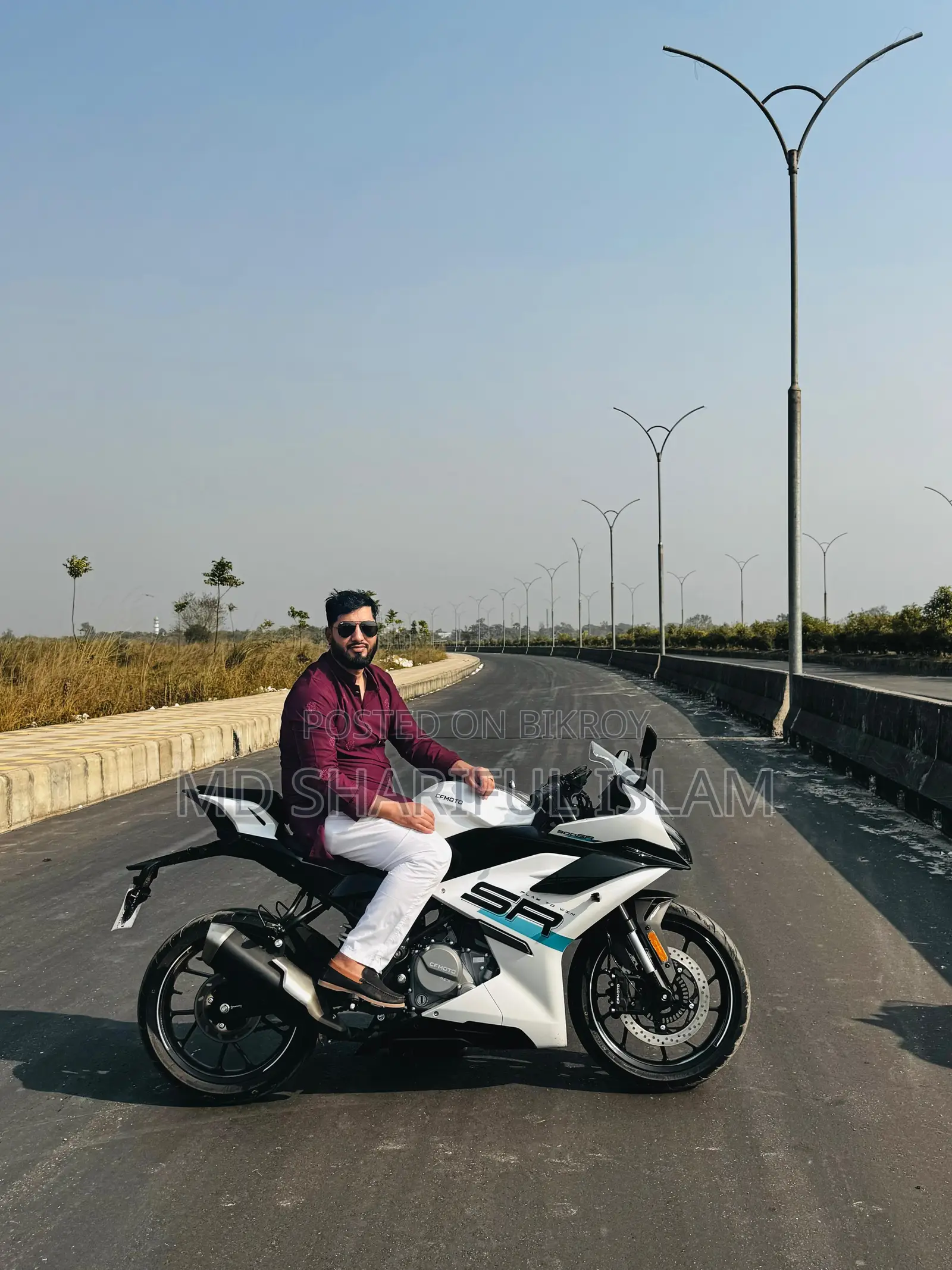 CFMoto 300SR 2026 White