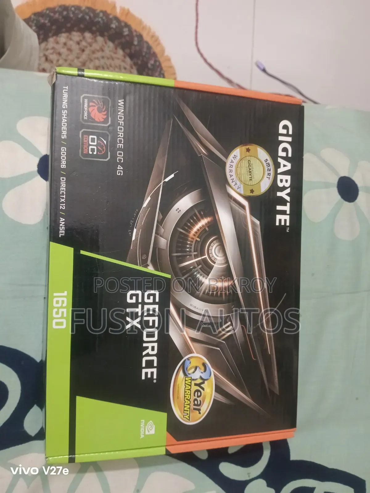 Gigabyte Geforce GTX 1650 Oc