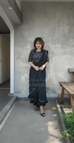 Readymade Saree With Blouse Piece