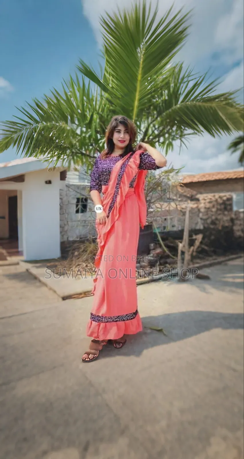 Readymade Saree With Blouse Piece