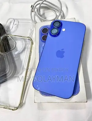 New Apple iPhone 16 128 GB Blue