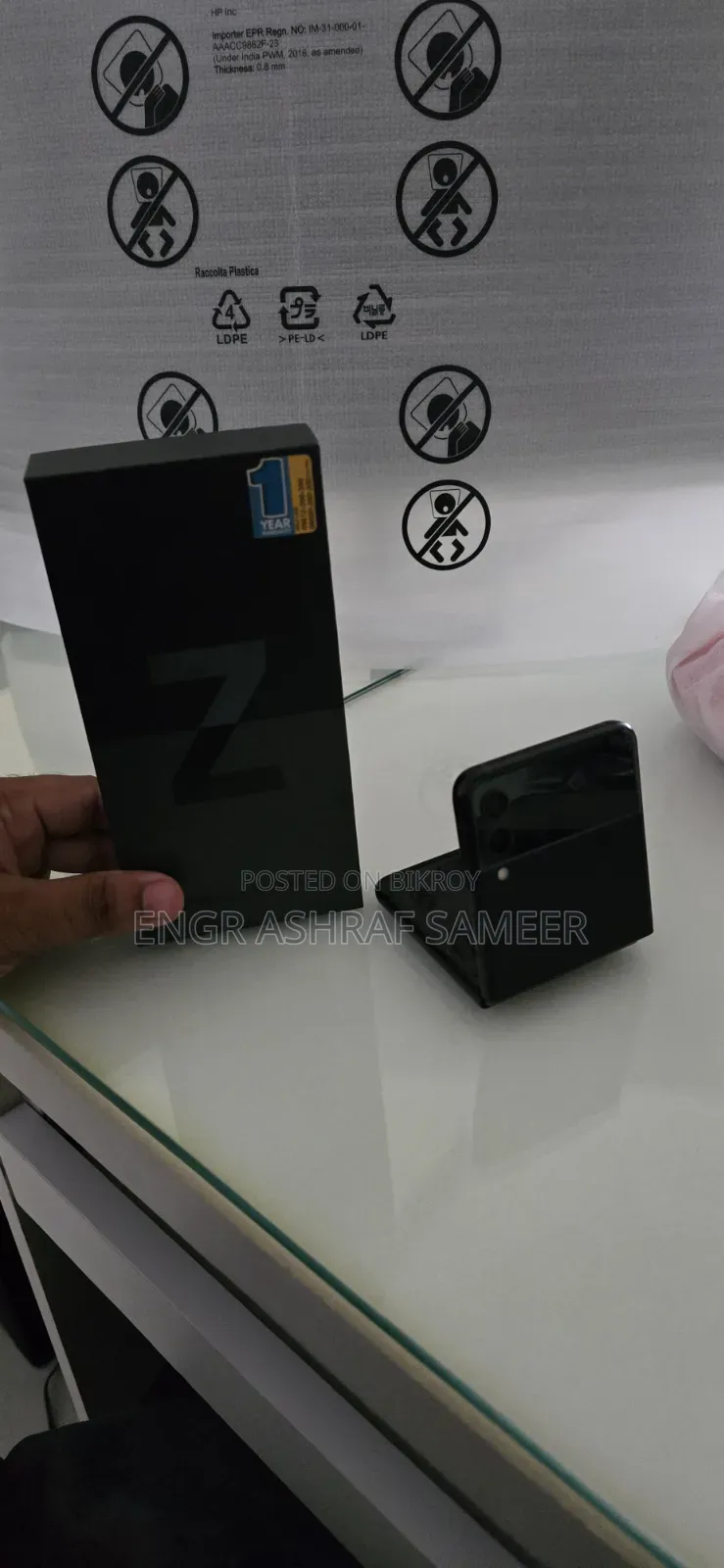 Samsung Galaxy Z Flip3 5G 256 GB Black