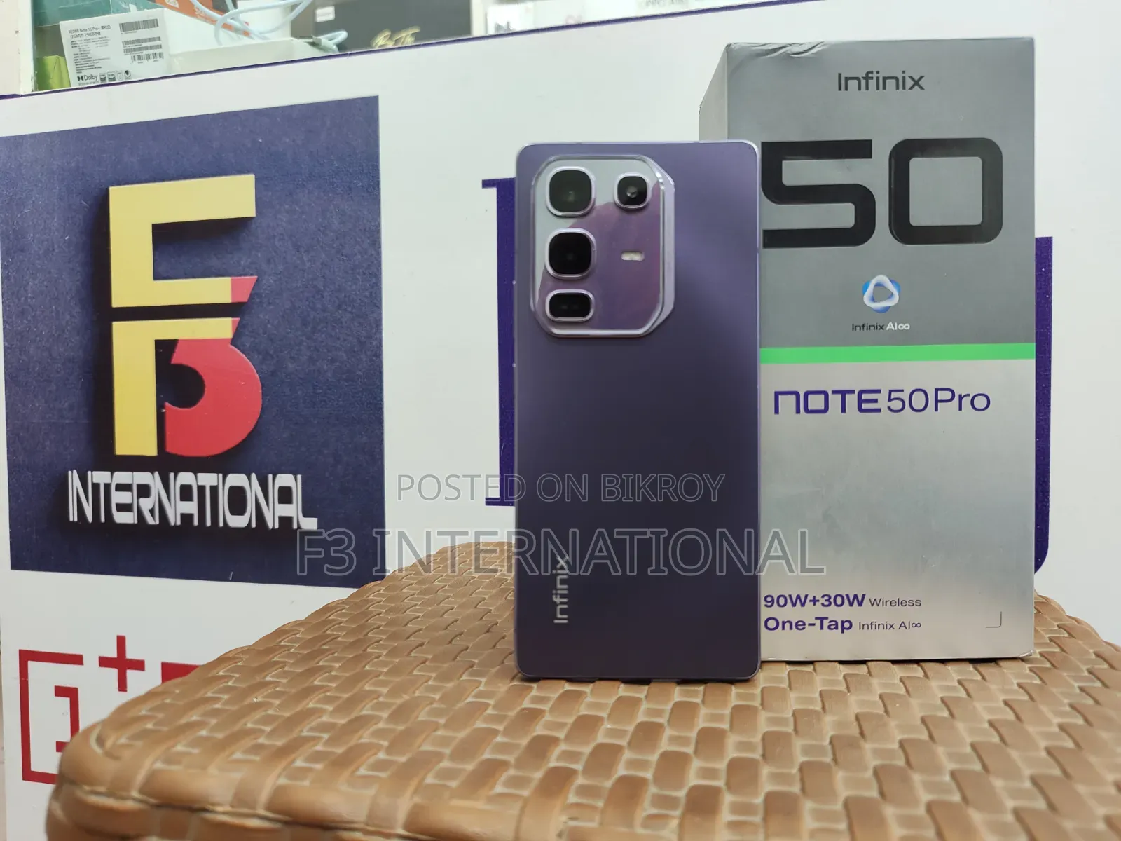 Infinix Note 50 Pro 256 GB Gray