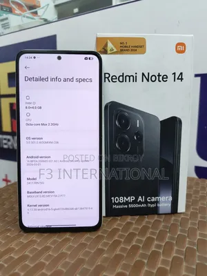 Xiaomi Redmi Note 14 4G 256 GB