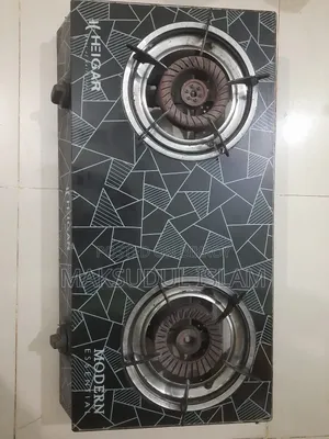 Double burner gas stove