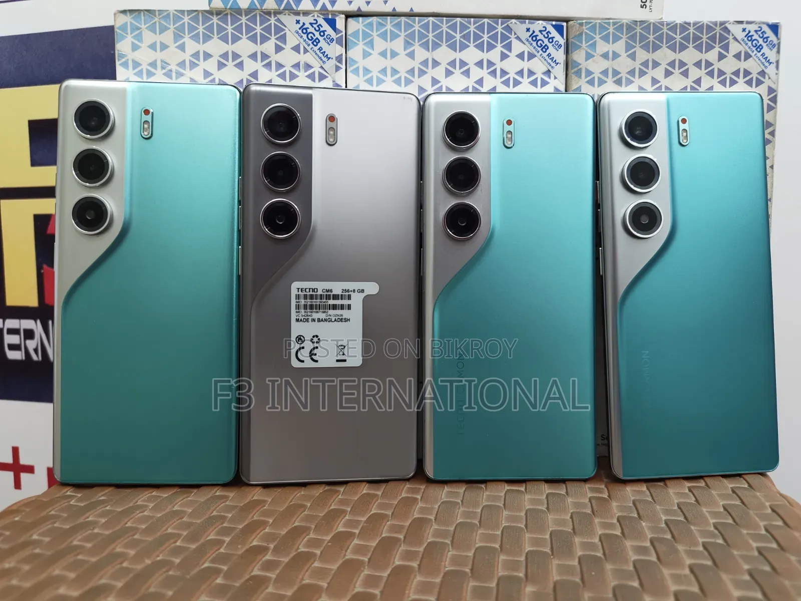 Tecno Camon 40 Pro 4G 256 GB Blue