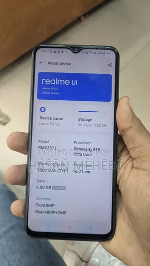 Realme Narzo 50 128 GB Black