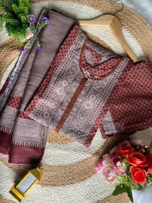 Zamzam Swiss Lawn Cotton Three Piece