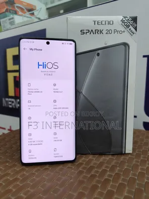 Tecno Spark 20 Pro Plus 256 GB Black