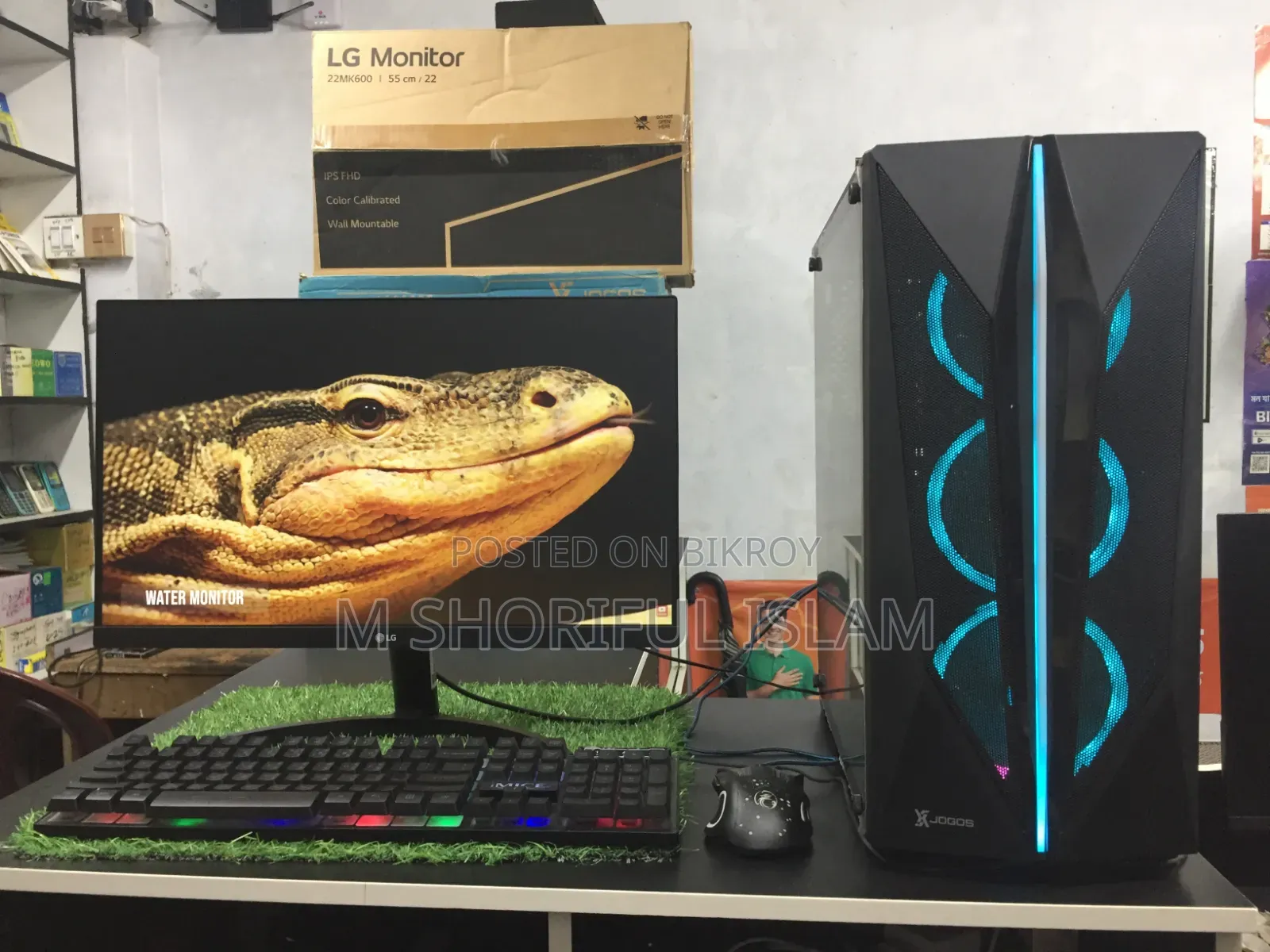 Desktop Computer 8GB AMD Ryzen 7 SSD 128GB