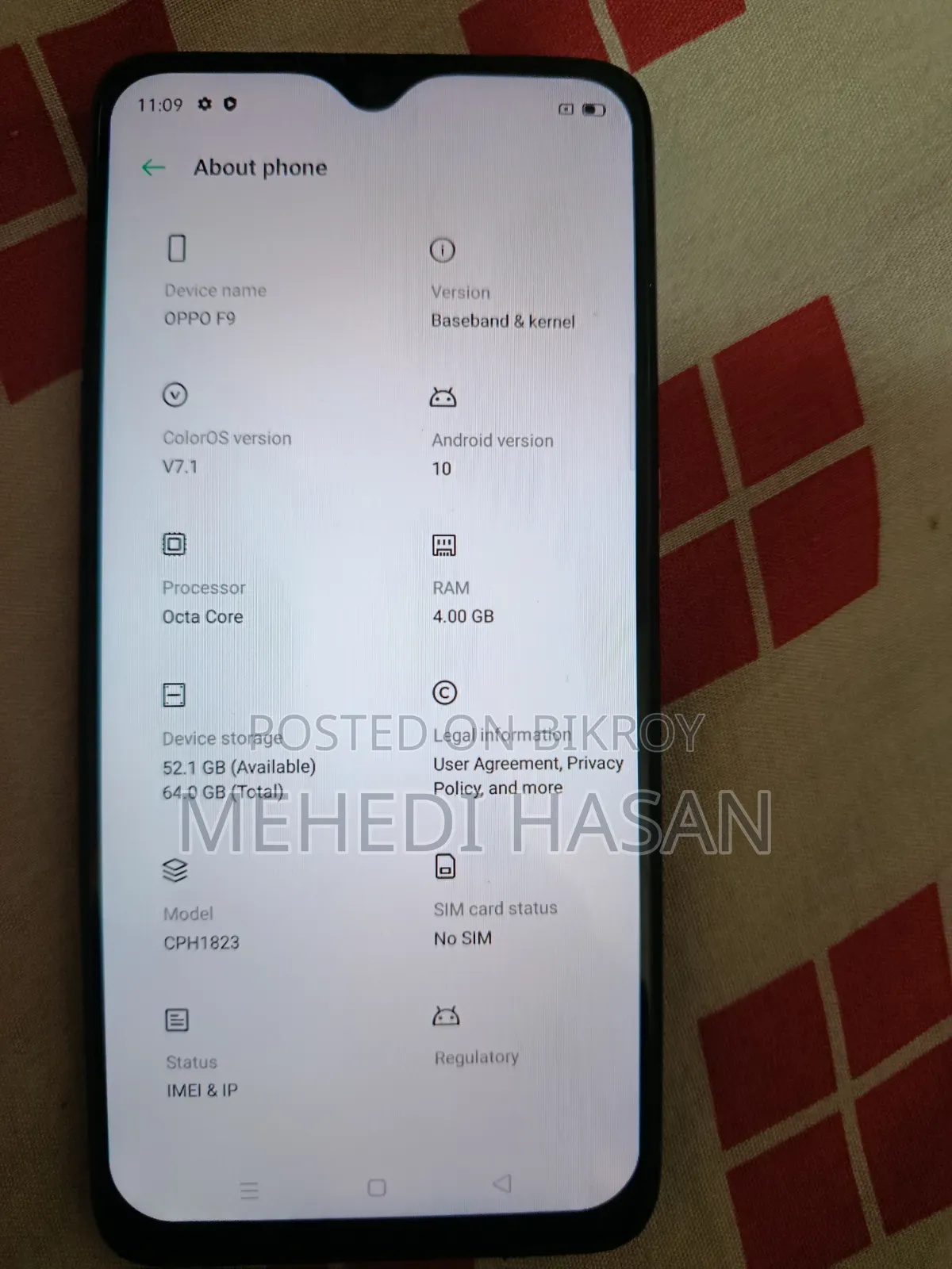 Oppo F9 64 GB Purple