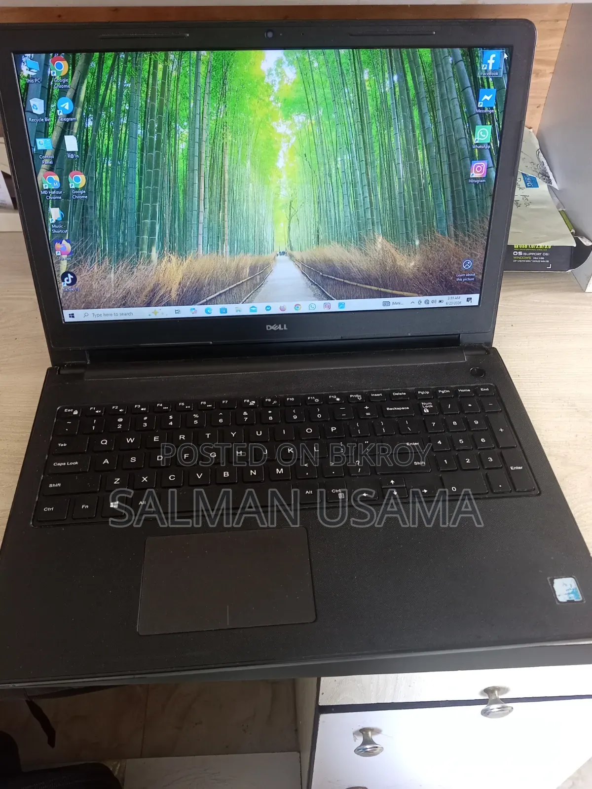 Laptop Dell Inspiron 15 3565 4GB Intel Core I3 SSD 128GB