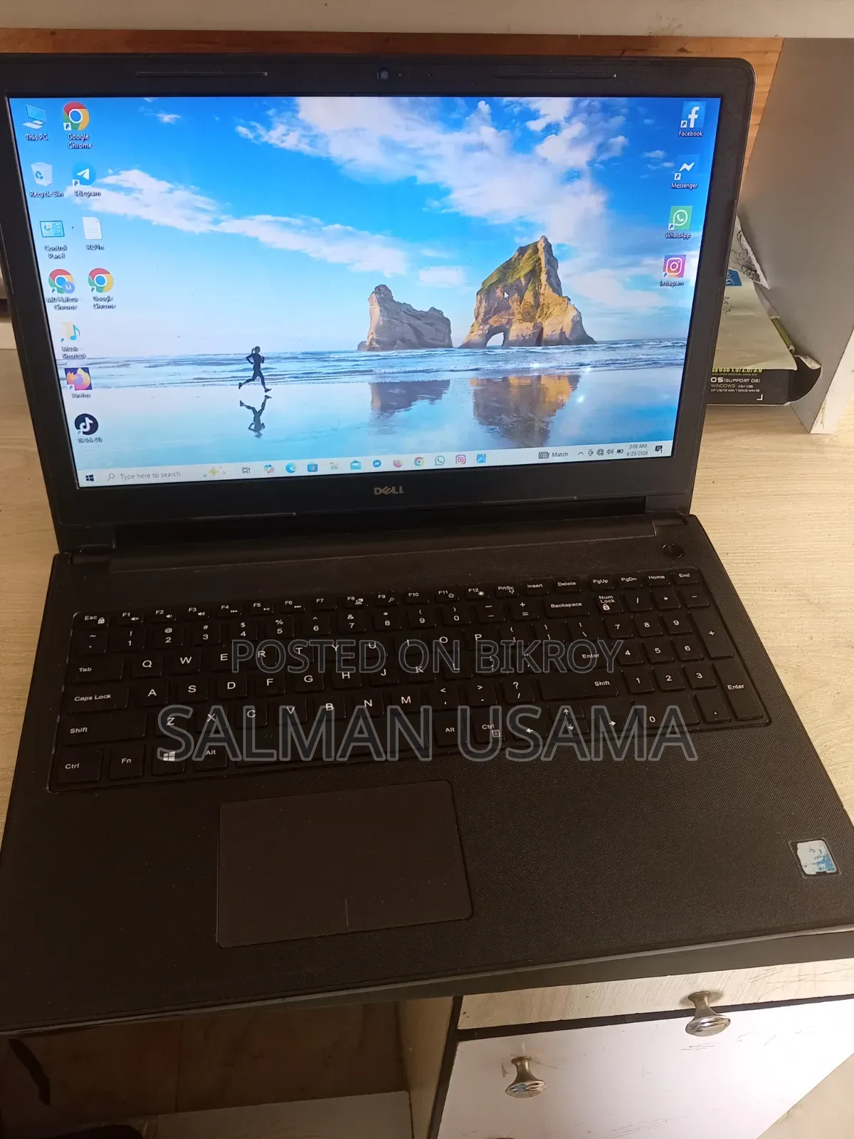 Laptop Dell Inspiron 15 3565 4GB Intel Core I3 SSD 128GB
