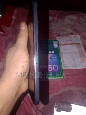 New Infinix Hot 60i 128 GB Black
