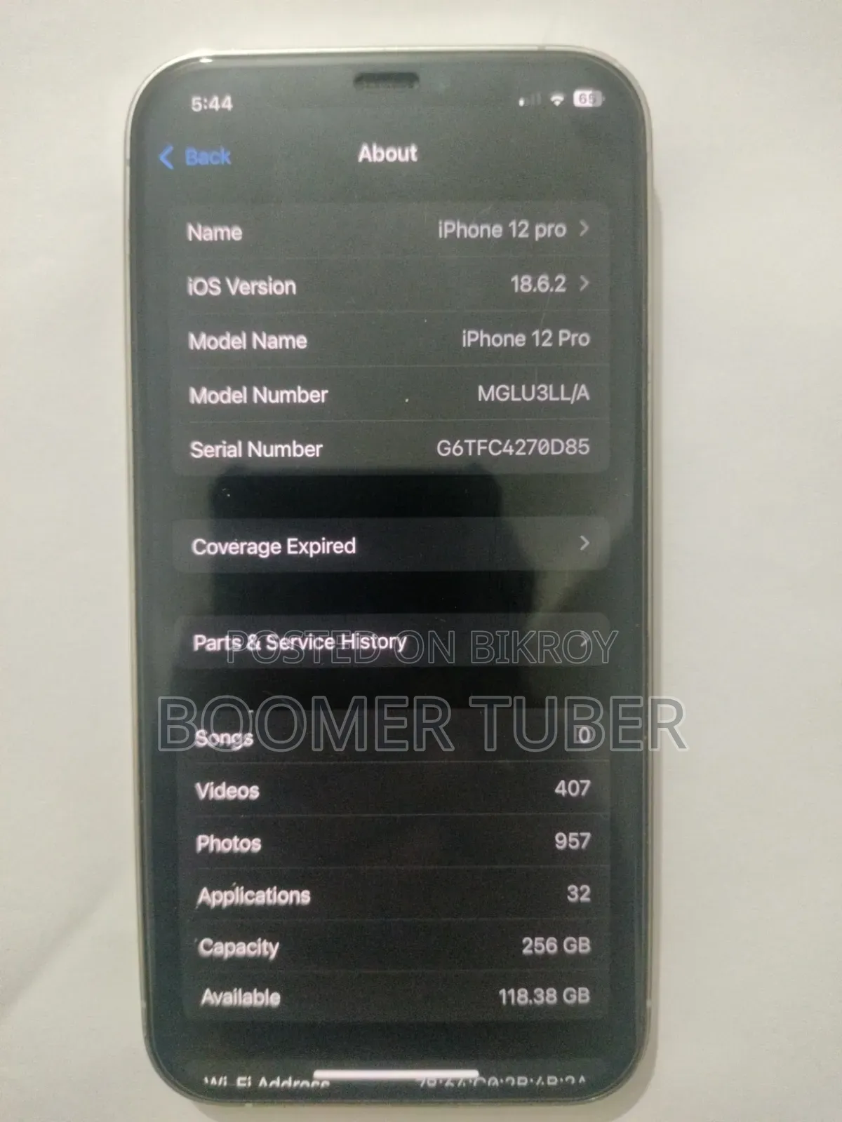 Apple iPhone 12 Pro 256 GB White