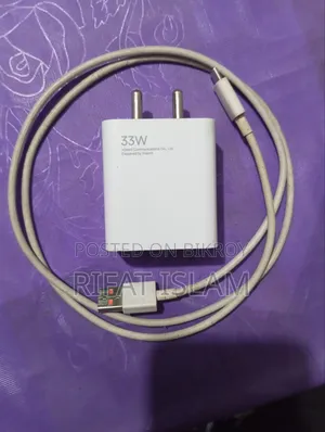 Original 33 Watt Charger for Mobile Phone (Redmi Note 12)