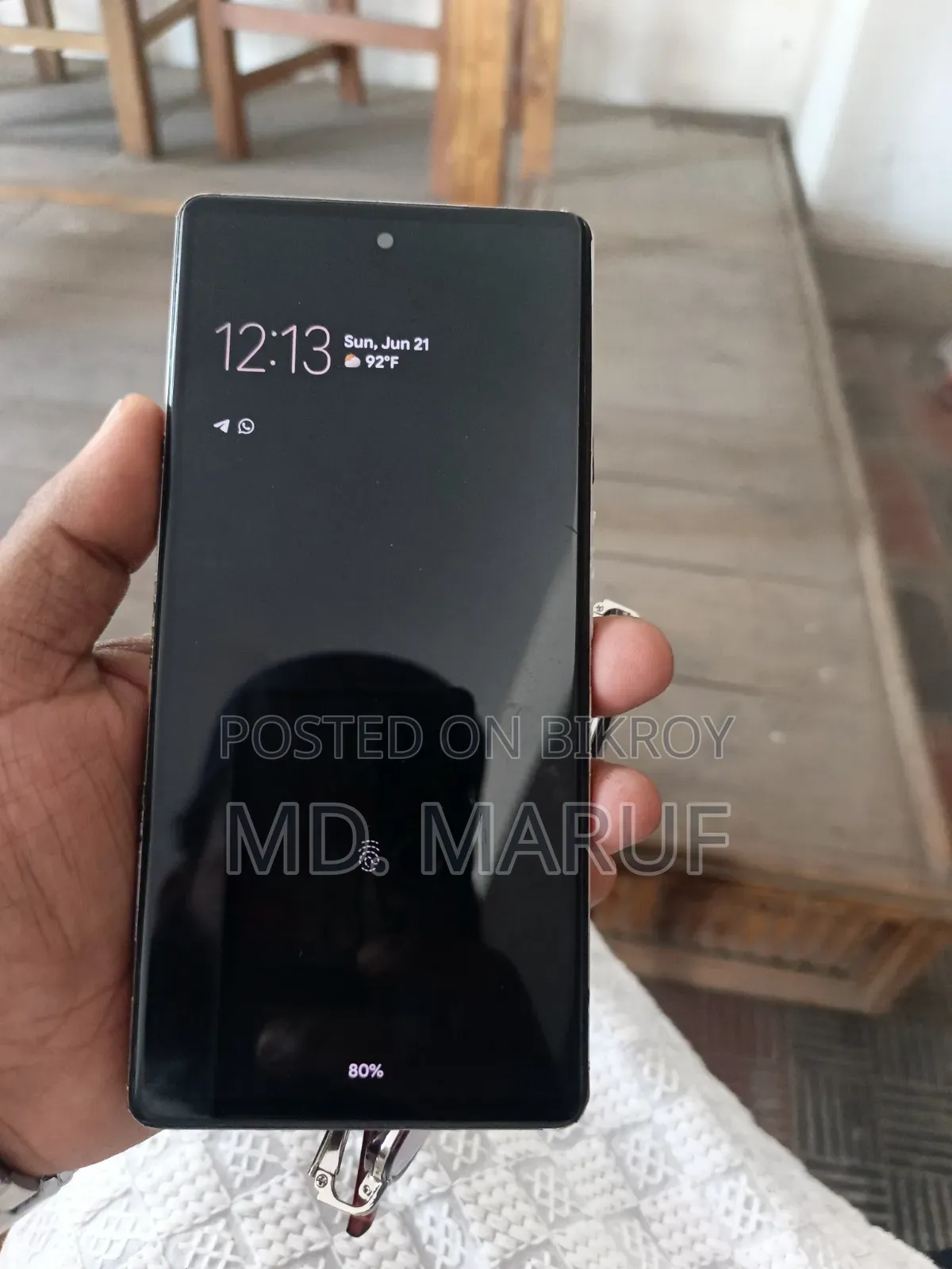 গুগল পিক্সেল ৬ ১২৮ জিবি কালো