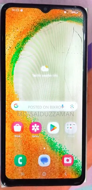 স্যামসাং গ্যালাক্সি এ০৪এস ৬৪ জিবি ব্ল্যাক