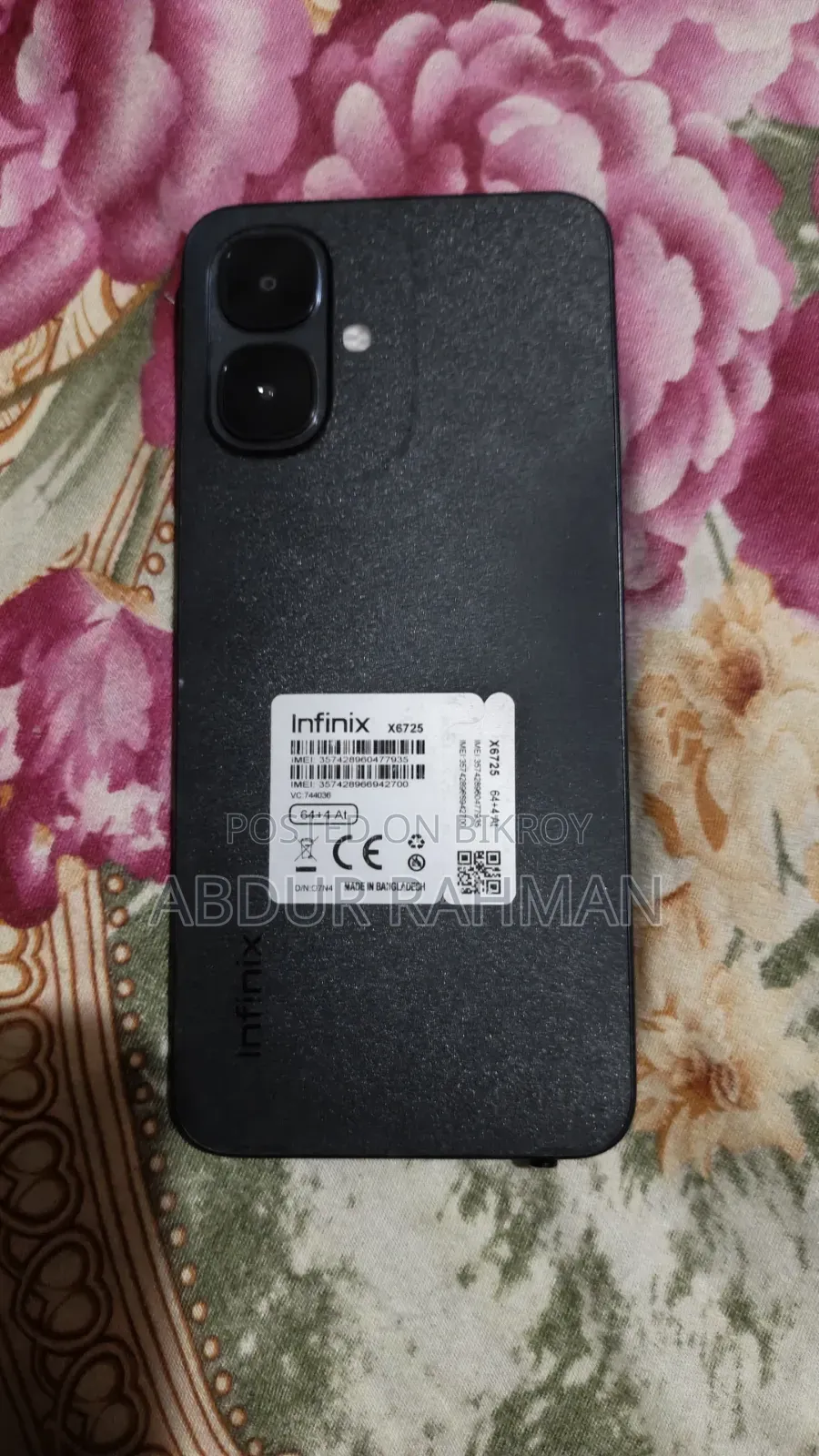 Infinix Smart 10 64 GB Black