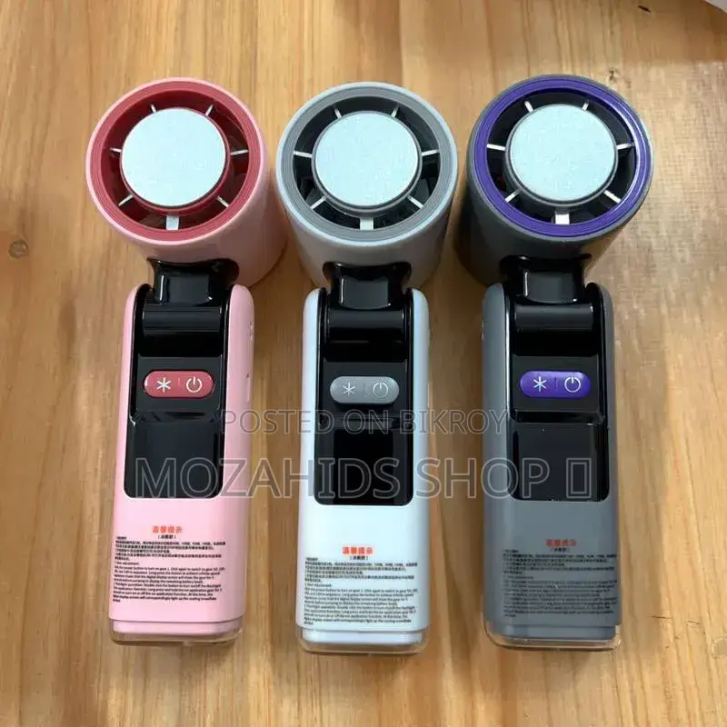 Handheld Turbo Fan With Ice Cooling (New)
