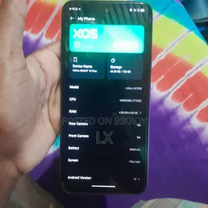 ইনফিনিক্স স্মার্ট ১০ প্লাস ১২৮ জিবি ব্ল্যাক