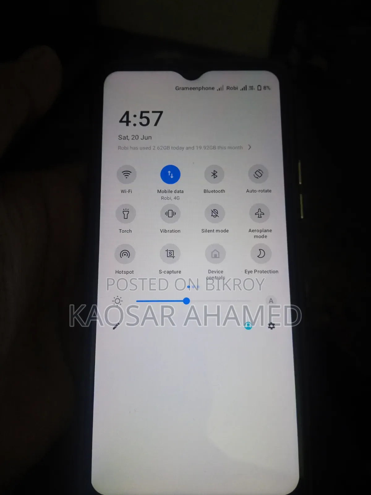 Vivo Y21 64 GB Blue