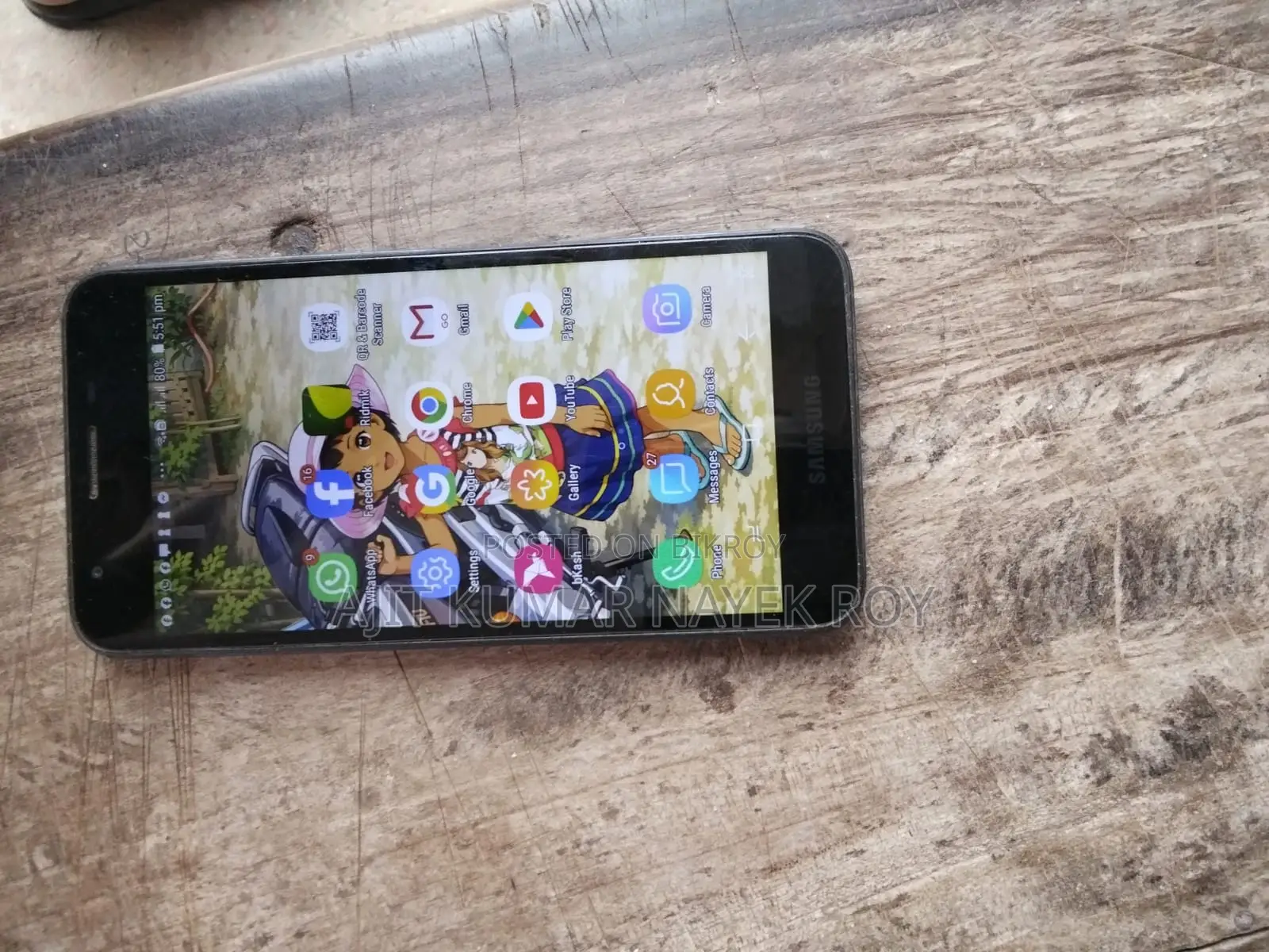 Samsung Galaxy a Blue