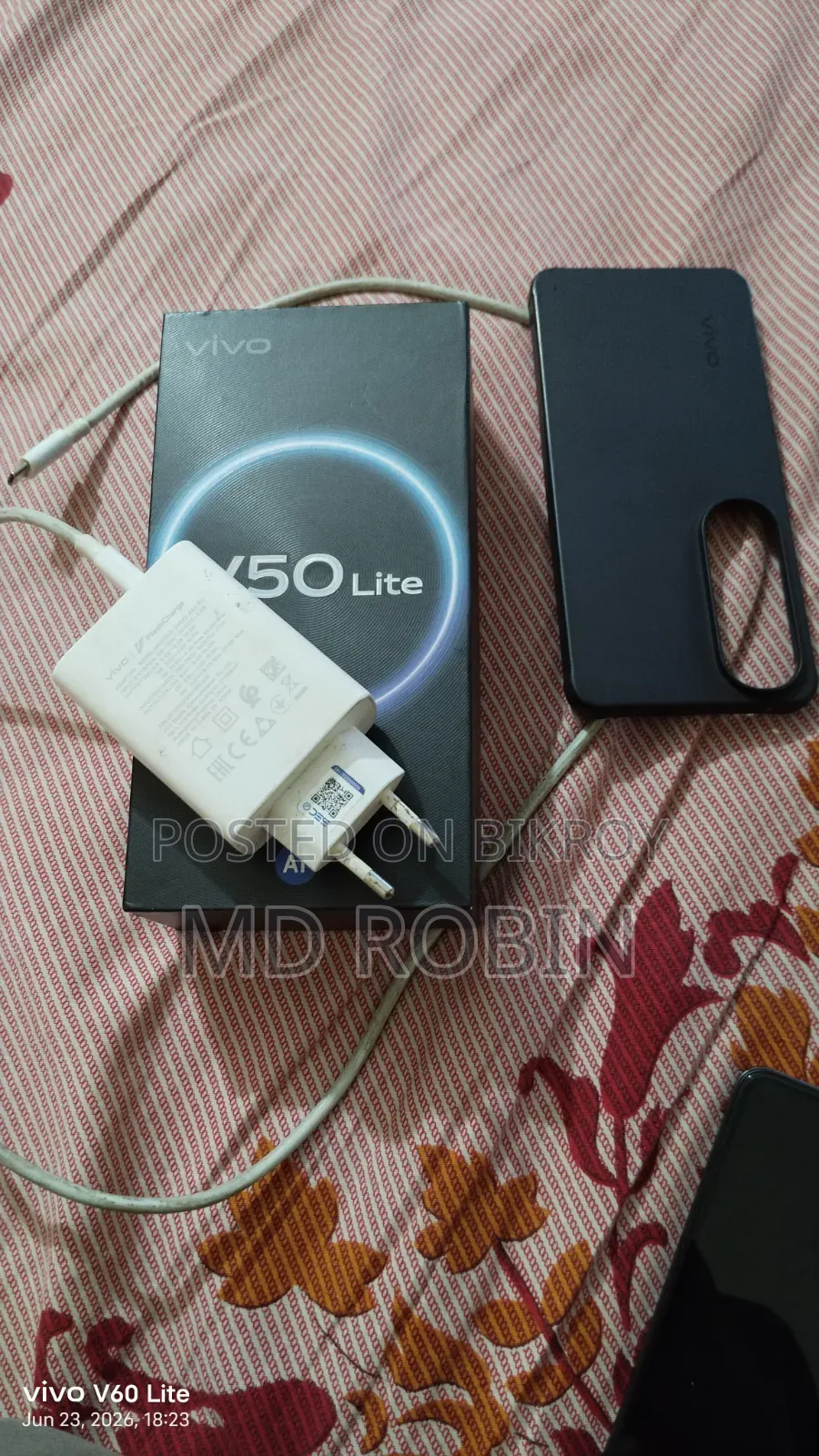 Vivo V50 Lite 4G 128 GB Black