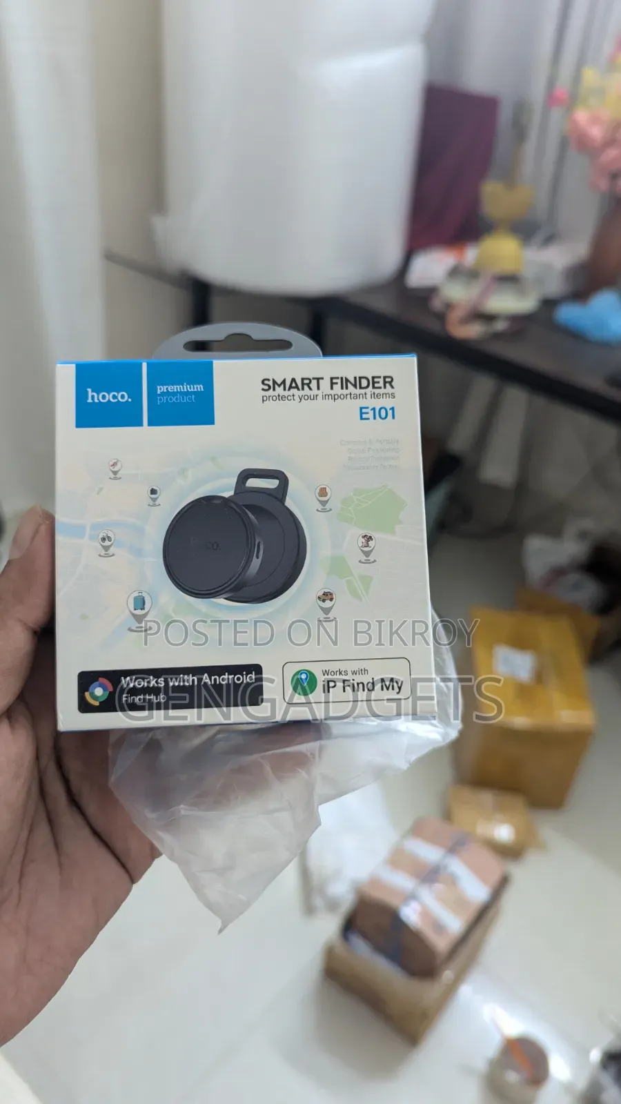 Hoco E101 Dual Anti-lost Tracker (Ios / Android)