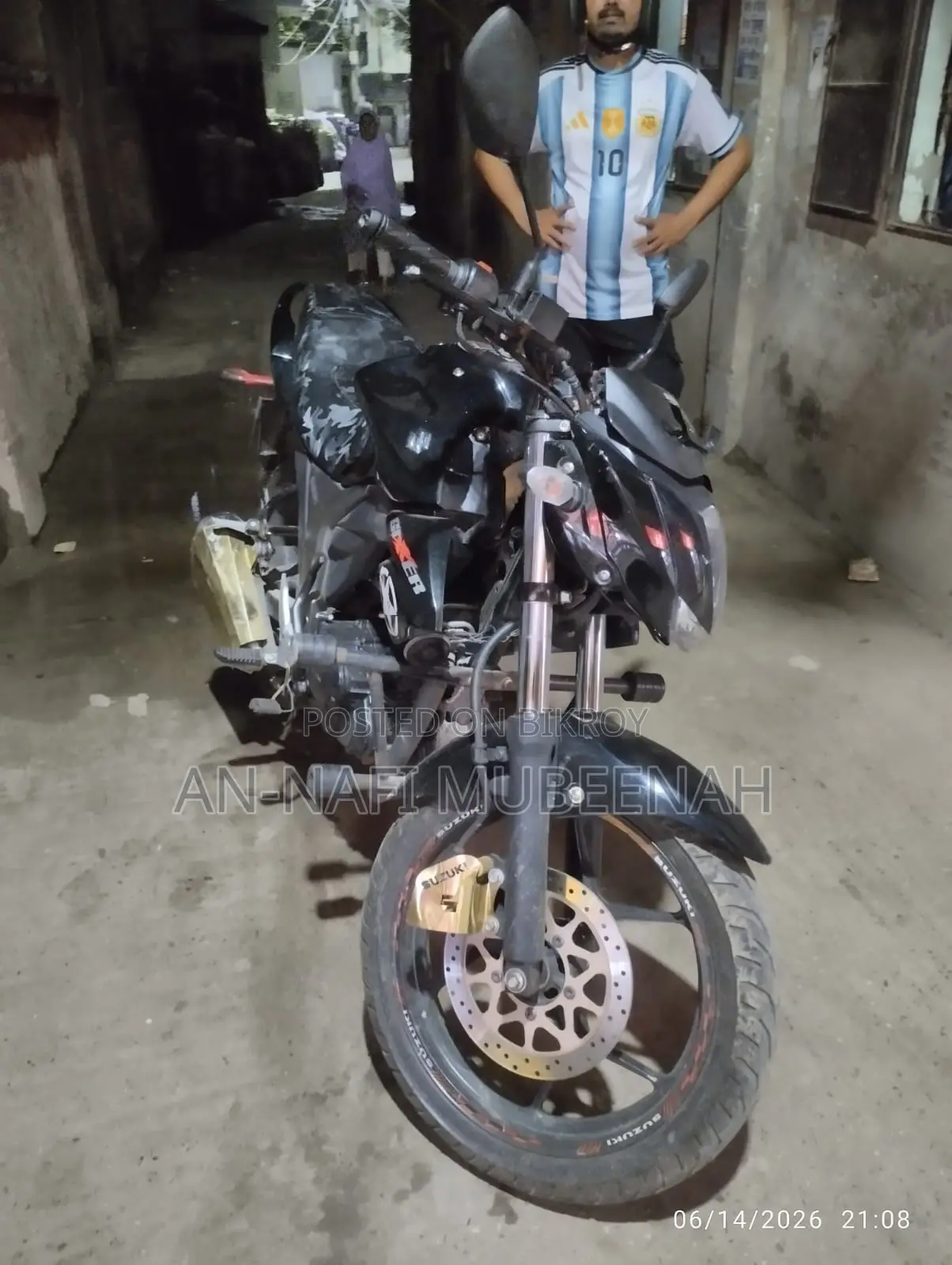 সুজুকি জিক্সার মনোটোন ২০২৪ ব্ল্যাক
