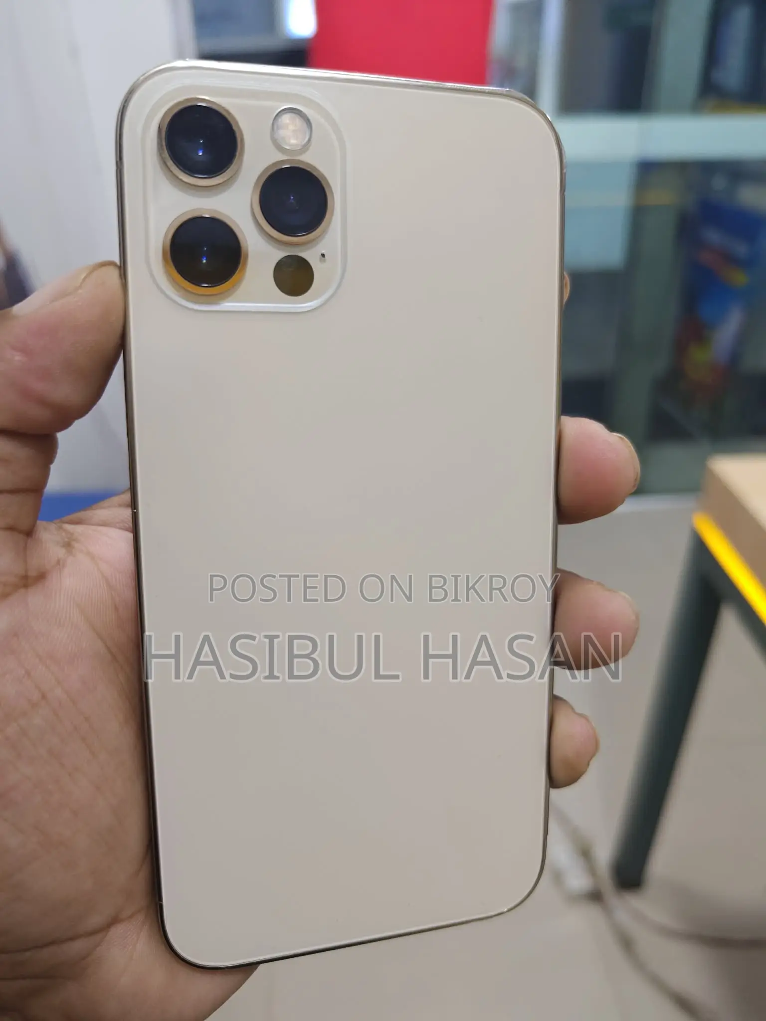 অ্যাপল আইফোন ১২ প্রো ১২৮ জিবি গোল্ড