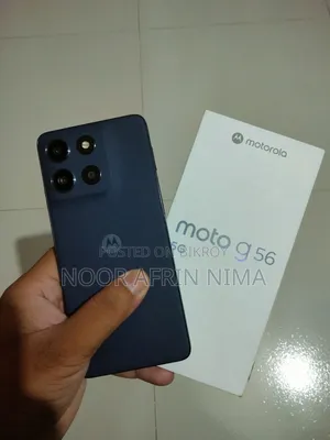 নতুন মটোরোলা মোটো জি৫৬ ৫জি ২৫৬ জিবি ব্ল্যাক