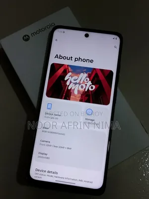 নতুন মটোরোলা মোটো জি৫৬ ৫জি ২৫৬ জিবি ব্ল্যাক