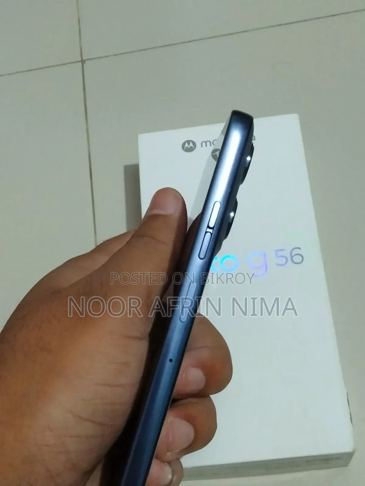 নতুন মটোরোলা মোটো জি৫৬ ৫জি ২৫৬ জিবি ব্ল্যাক