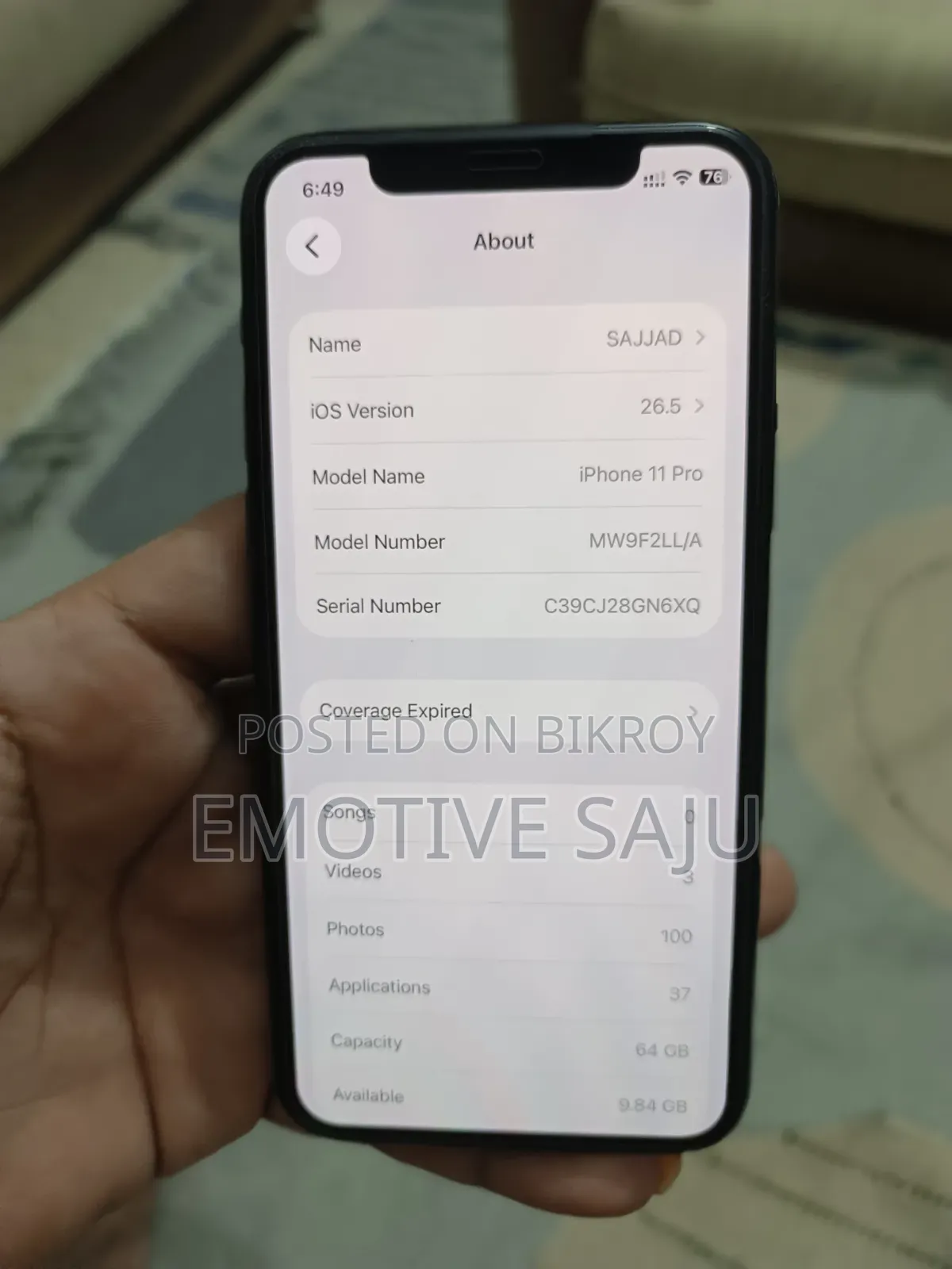 Apple iPhone 11 Pro 64 GB Green