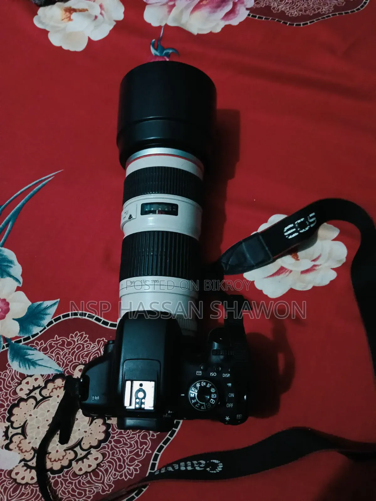 Canon 750d. Lens 70+200