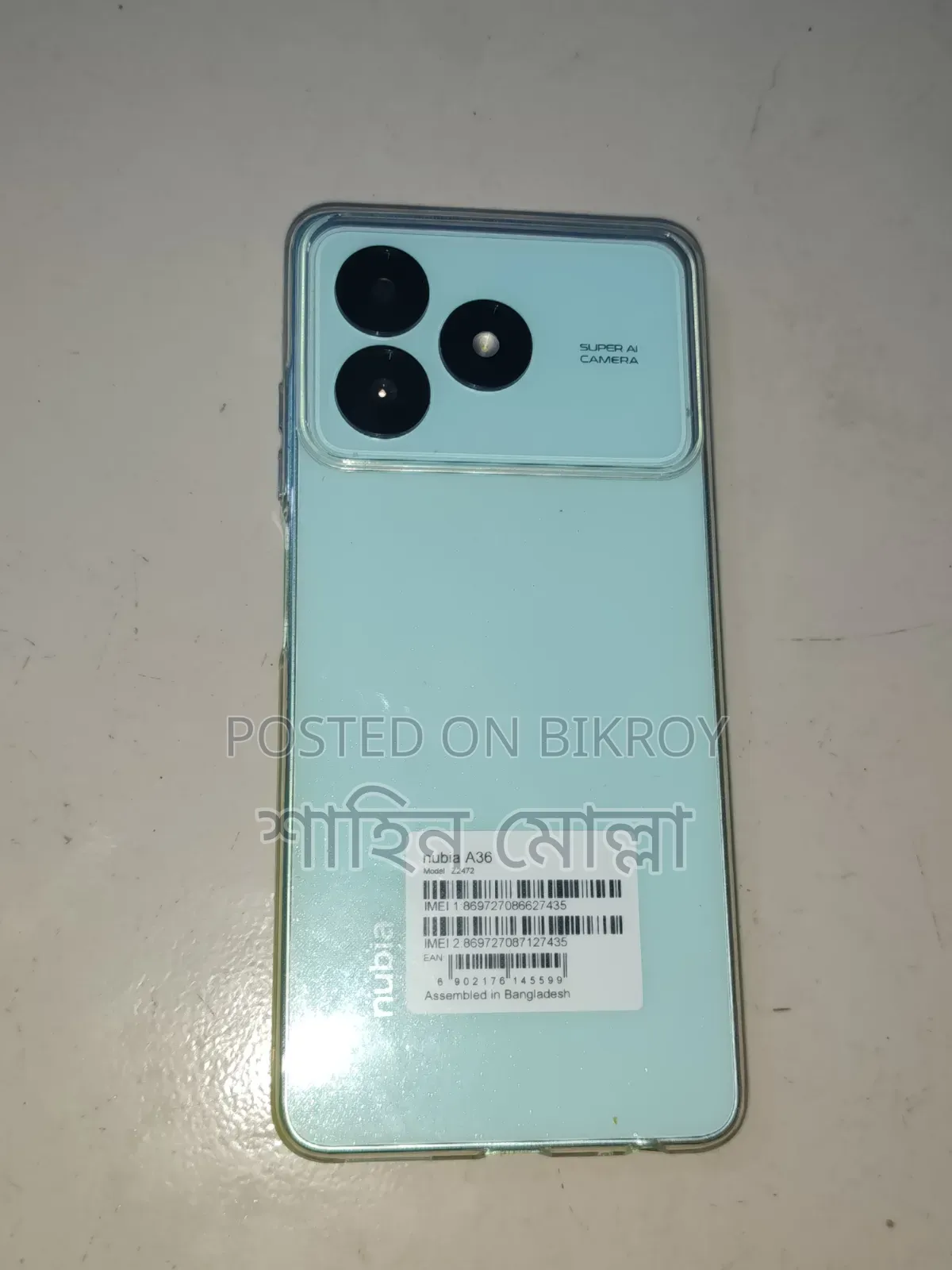 ZTE Blade A36 64 GB Blue