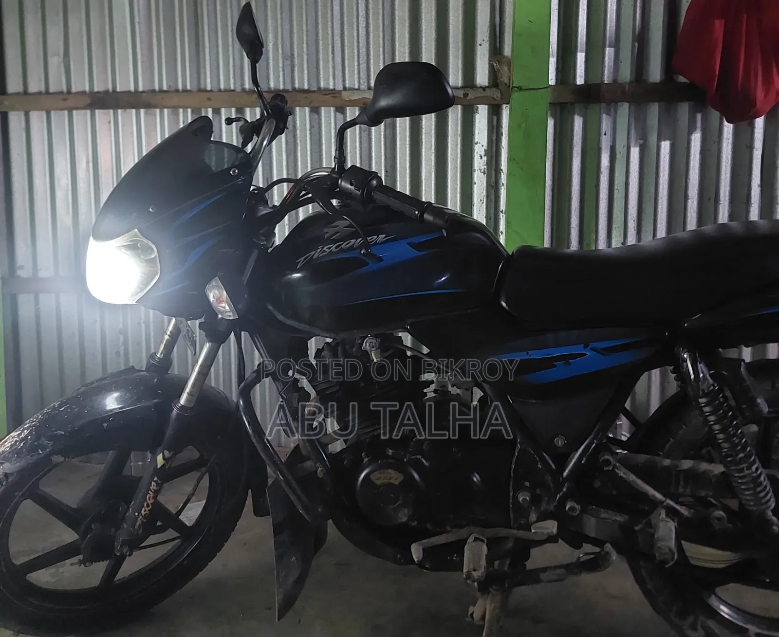 Bajaj Discover 135 2011 Black