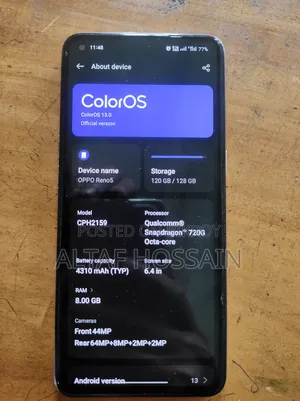 Oppo Reno 5 128 GB Silver