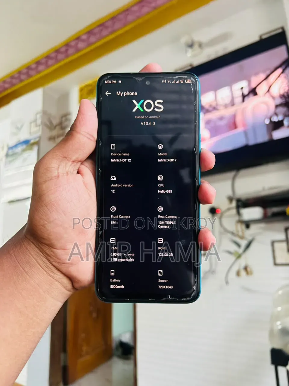 Infinix Hot 12 128 GB Blue
