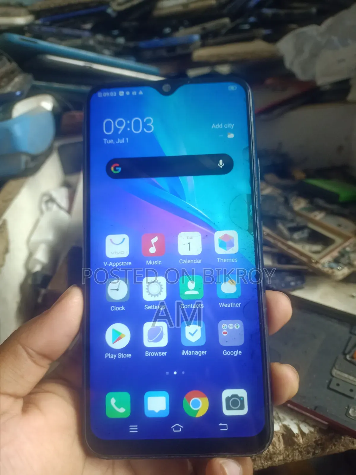 Vivo Y11 32 GB Blue