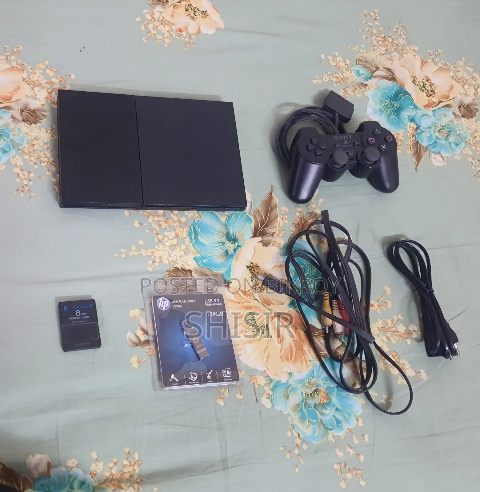 Sony Ps2 Slim 128gb 34 Games